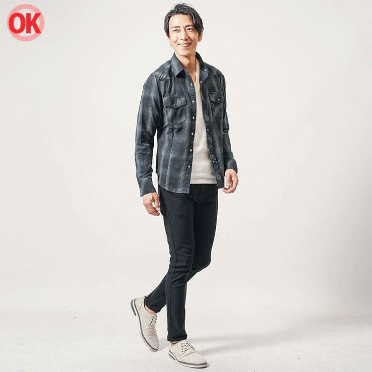 メンズにおすすめのカジュアルな服装の例