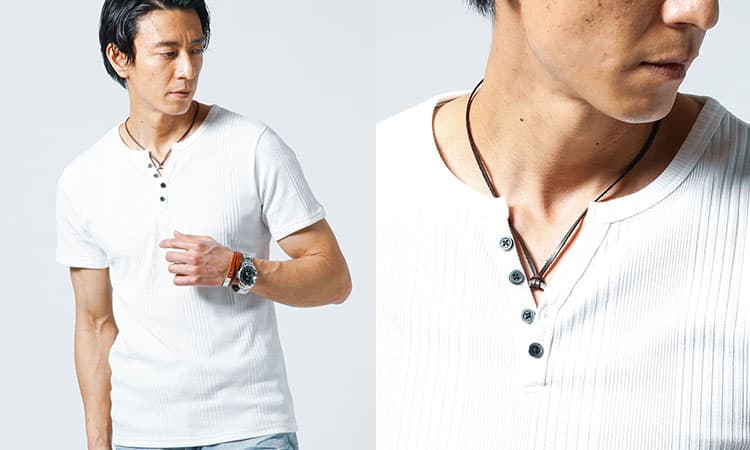 30代メンズおすすめTシャツ?スリムに魅せる細身シルエット