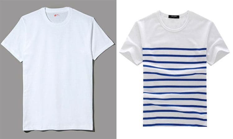 クルーネックTシャツ