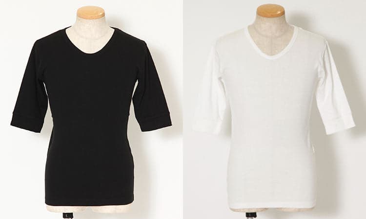 無地カットソー