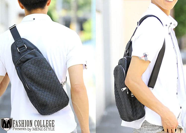 40代メンズにおすすめの黒ボディバッグ