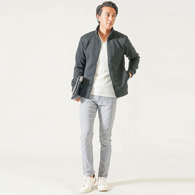 イケオジになりたい人におすすめのファッションブランドコーデの例