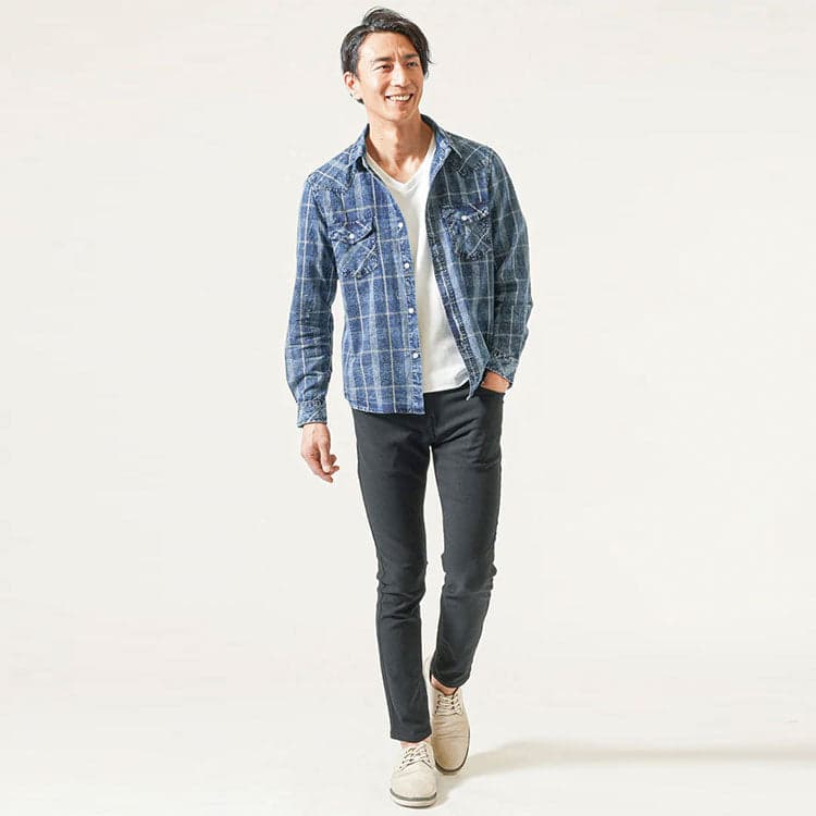 イケオジになりたい人におすすめのファッションブランドコーデの例