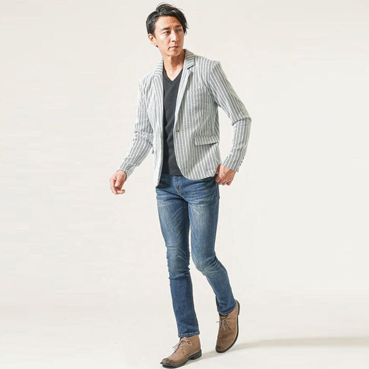 イケオジになりたい人におすすめのファッションブランドコーデの例