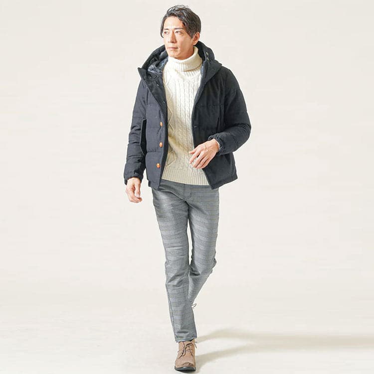 イケオジになりたい人におすすめのファッションブランドコーデの例