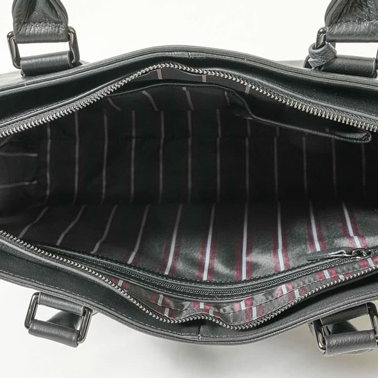 開口部が大きいバッグ