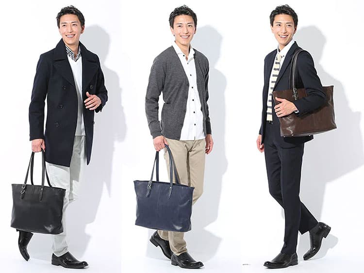 スーツと相性が良いバッグ