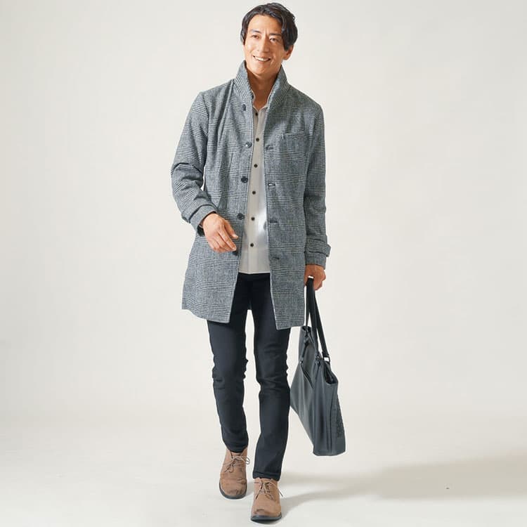 幅広いTPOに使えるのが嬉しいきれいめカジュアル