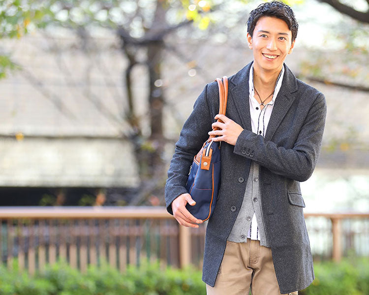 ウール混チェスターコート