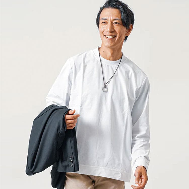 長袖Tシャツ(クルーネック)の画像