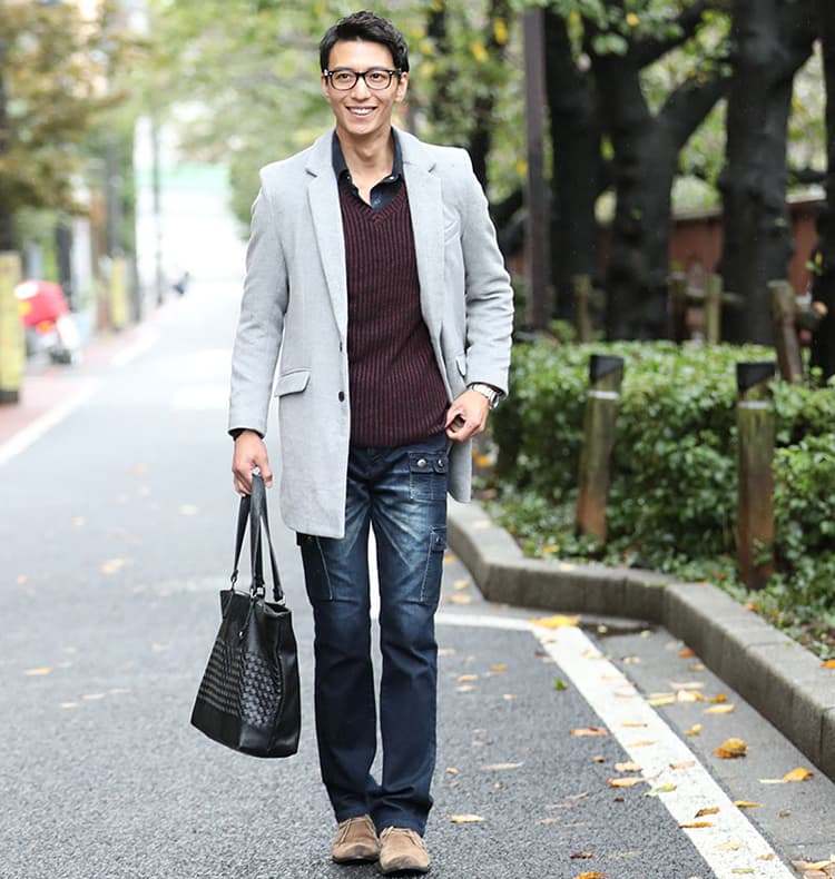 冬 靴 チェスターコート