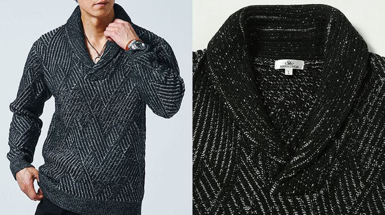 チクチクしないニット　メンズ