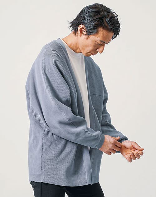 メンズにおすすめの春のカーディガン