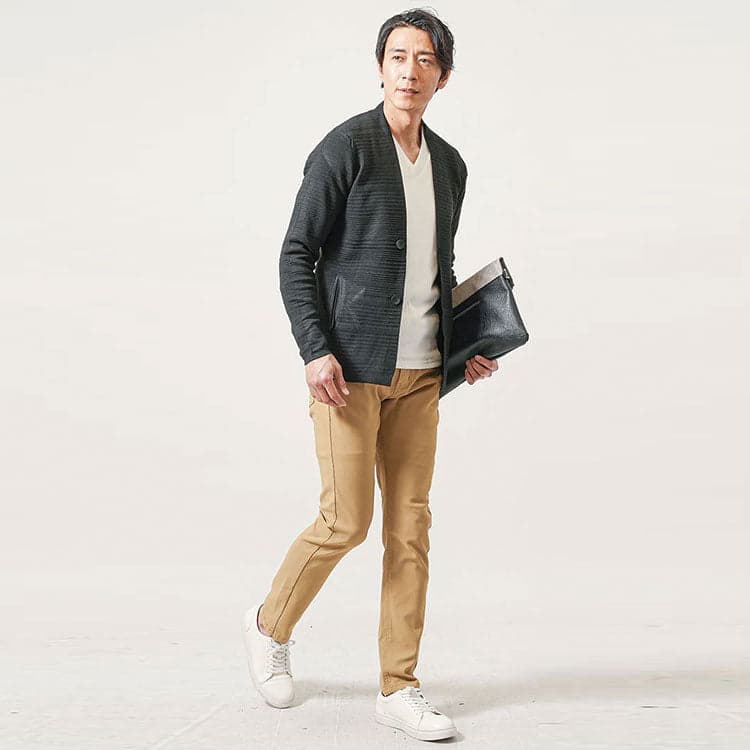 40代メンズにおすすめのロンtコーデの例
