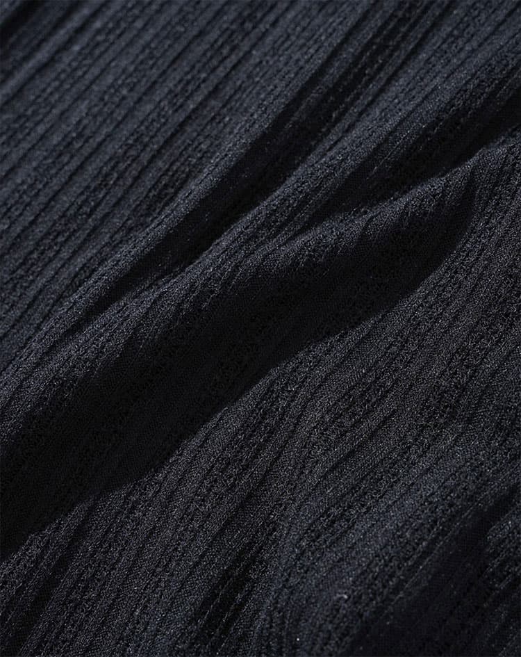 メッシュ風夏カーディガンの生地