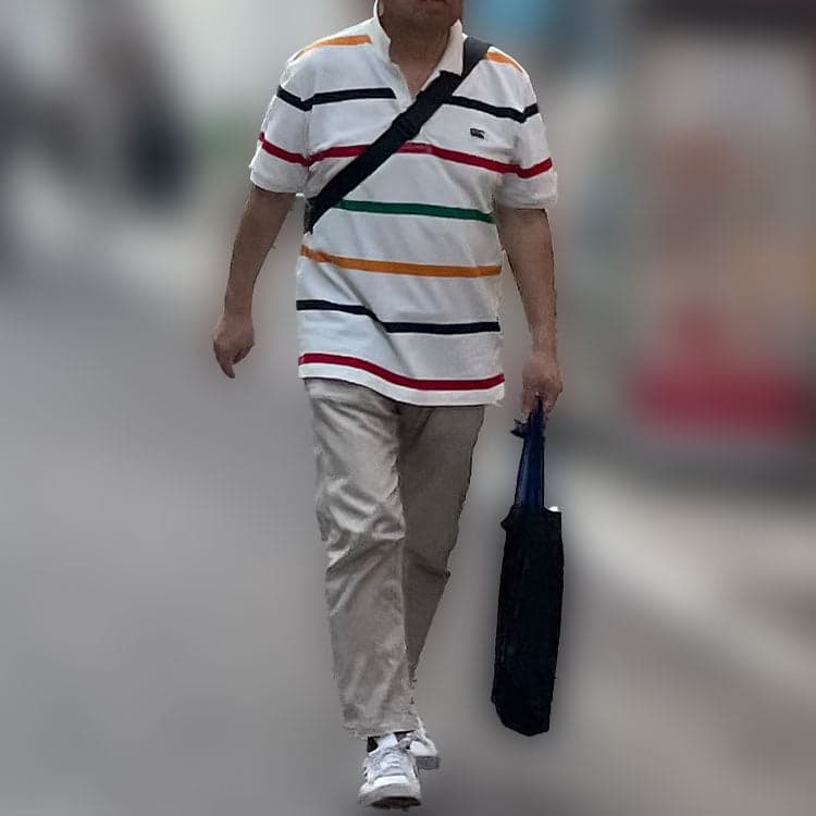 おじさん臭く見えてしまうポロシャツNGコーデ例