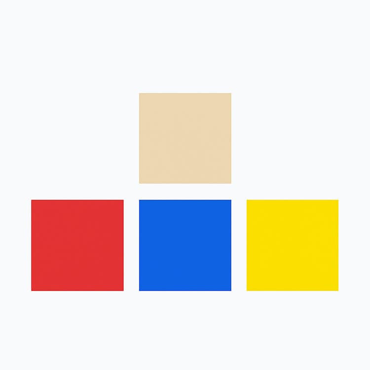 ベージュに合わない色①鮮やかすぎるビビッドカラー（原色・蛍光系）