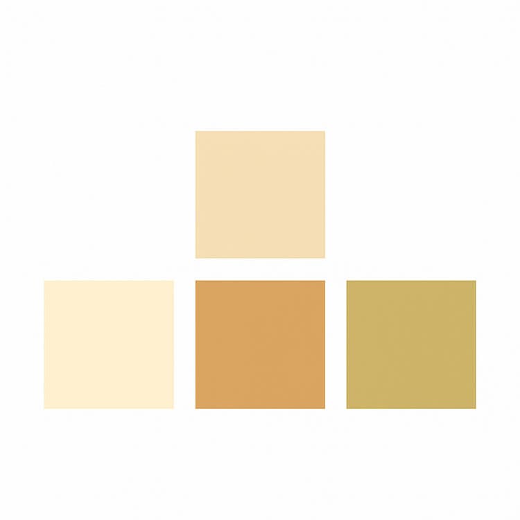 ベージュに合わない色②中途半端なベージュ・茶系（アイボリー・薄キャメルなど）