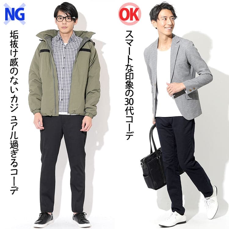 販売 30代 服 大阪 男