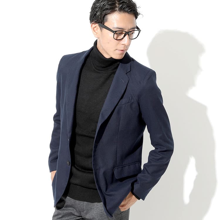 メンズスタイルモデル:Shun スマートカジュアルスタイル例