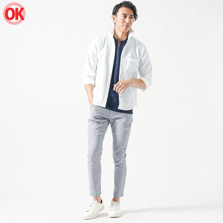 30代におすすめのきれいめメンズファッションの例