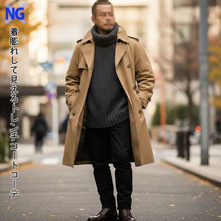 メンズのトレンチコートにおすすめのインナー紹介 ｜ メンズ