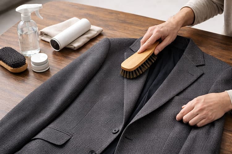 服の手入れ
