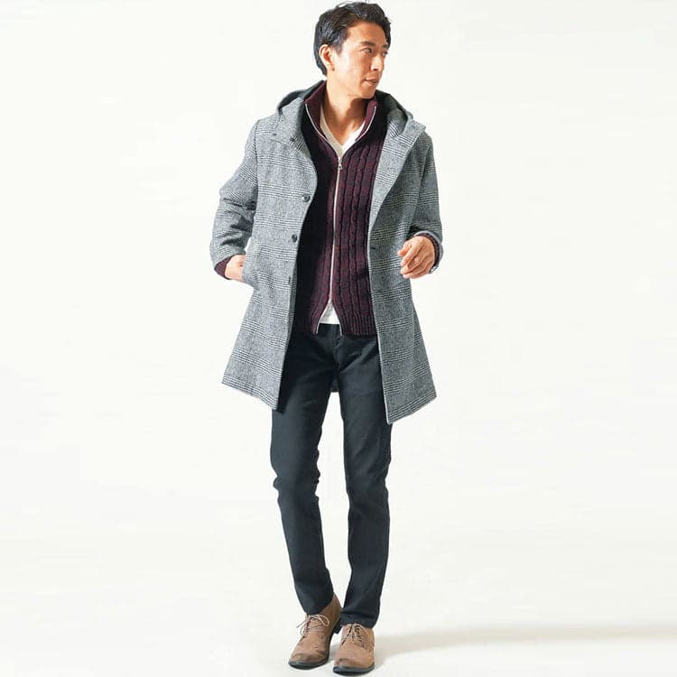 がたいがいいの男性におすすめの着やせコーデ例