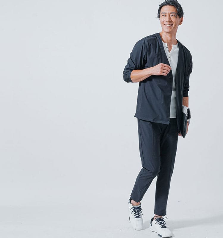 がたいがいいの男性におすすめのコーデ例