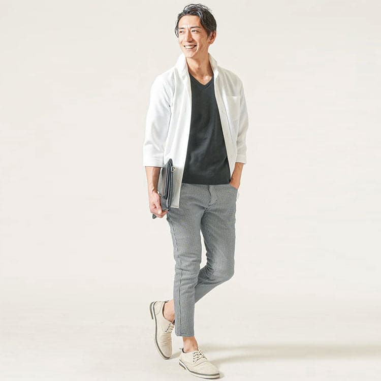 ブランドTシャツを探す前に確認したい50代メンズにおすすめするTシャツコーデ