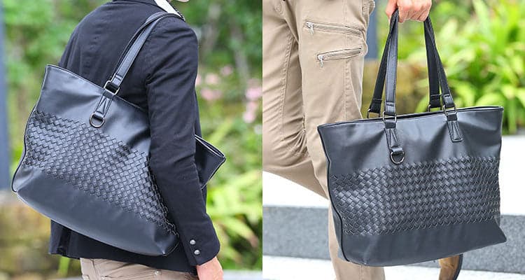 50代メンズトートバッグコーディネート