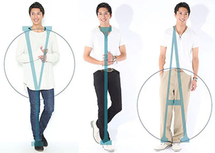 コーデをおしゃれにする3種類のコーデシルエット紹介