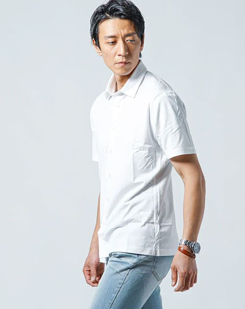 メンズにおすすめのレギュラーカラーシャツ