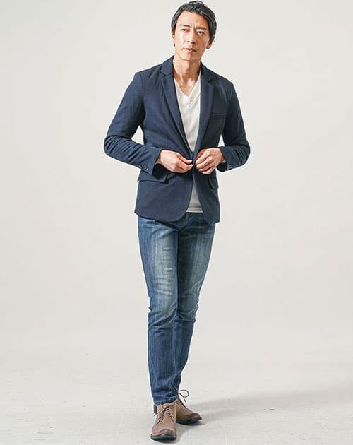 50代メンズにおすすめのアイテムコーデ