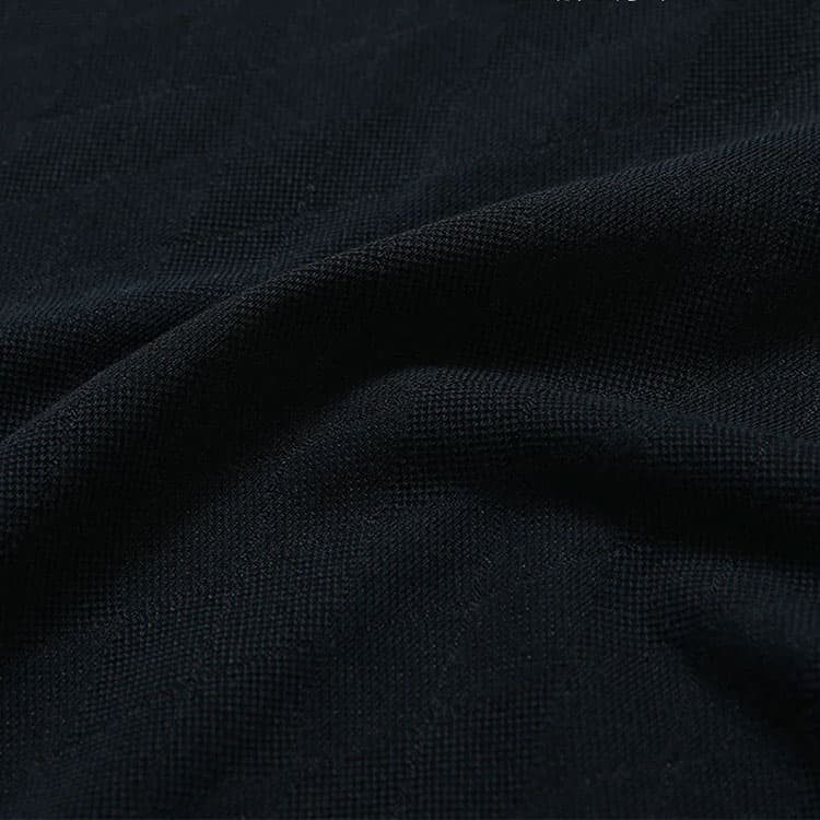 ポロシャツにもっともよく使われる編み方鹿の子素材