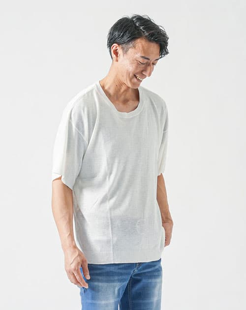 メンズにおすすめのサマーニット