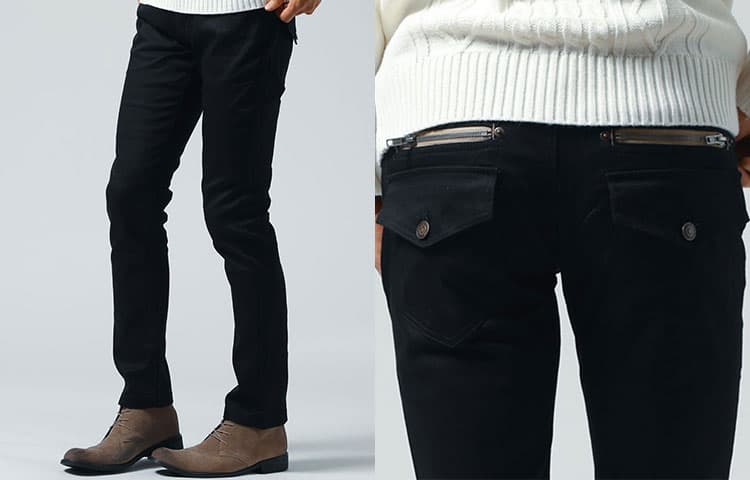 チノパン 冬 メンズ 暖かい コーデ 30代