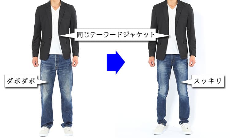 テーラードジャケットのかっこいい冬コーデのコツ