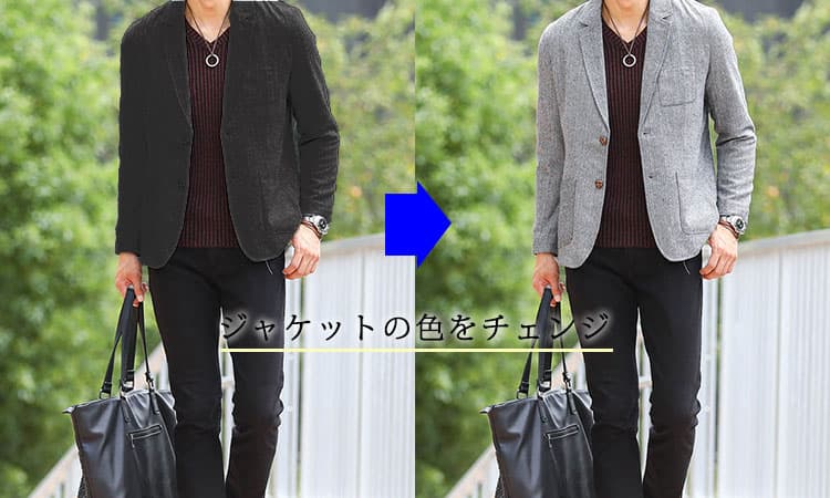 テーラードジャケットのかっこいい冬コーデのコツ