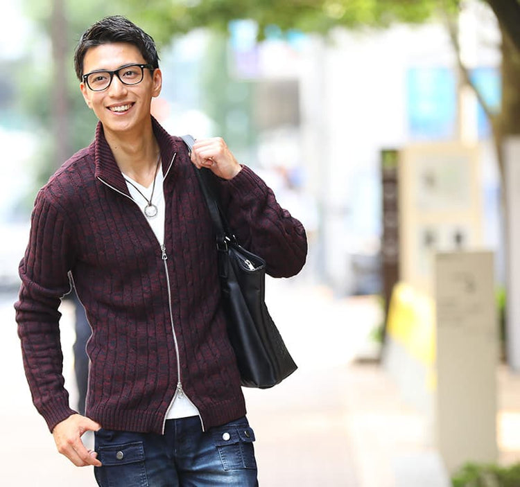 秋服 メンズ セット メンズ ニット コーデ