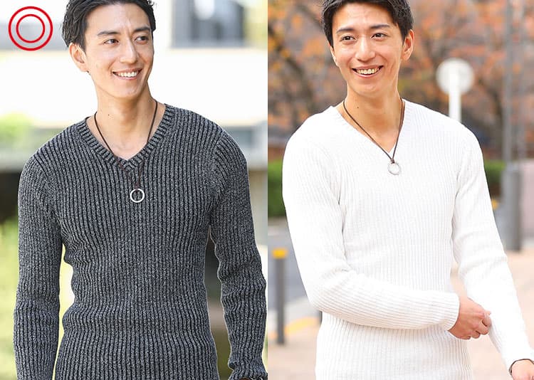 ぴったりニットは太って見える？