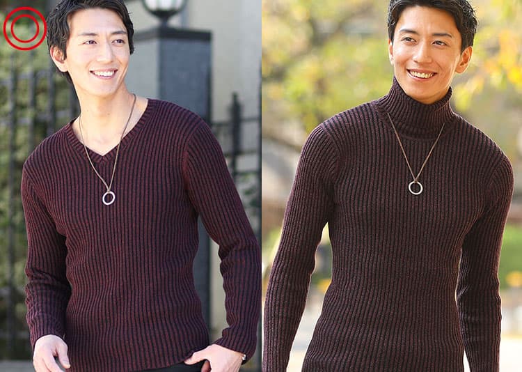 ぴったりニットは太って見える？