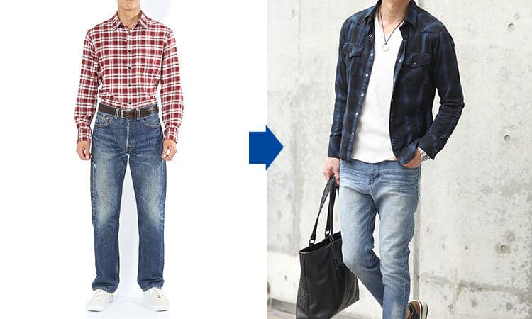 50代メンズのきっちり着すぎは“おじさんくさい”の代表的ファッション