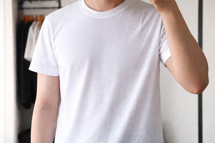 生地が薄くて光を通しやすい様子