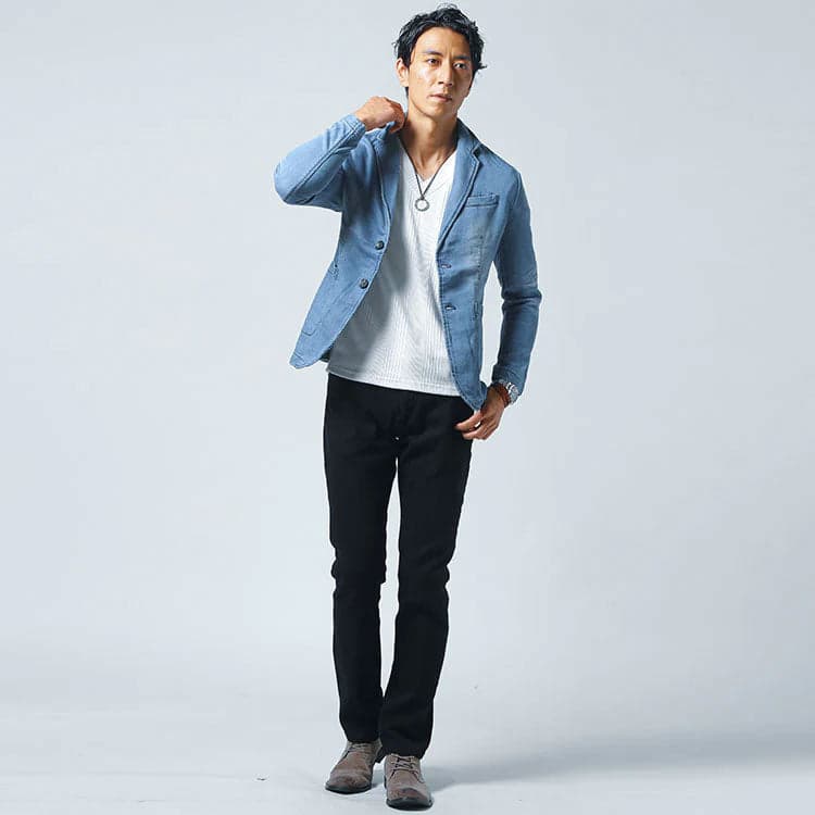 40代におすすめのきれいめな秋メンズファッションの例