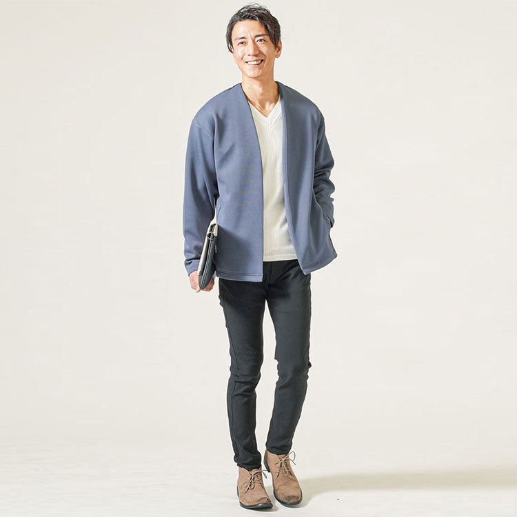 全身きれいめの「Iライン」シルエットコーデ