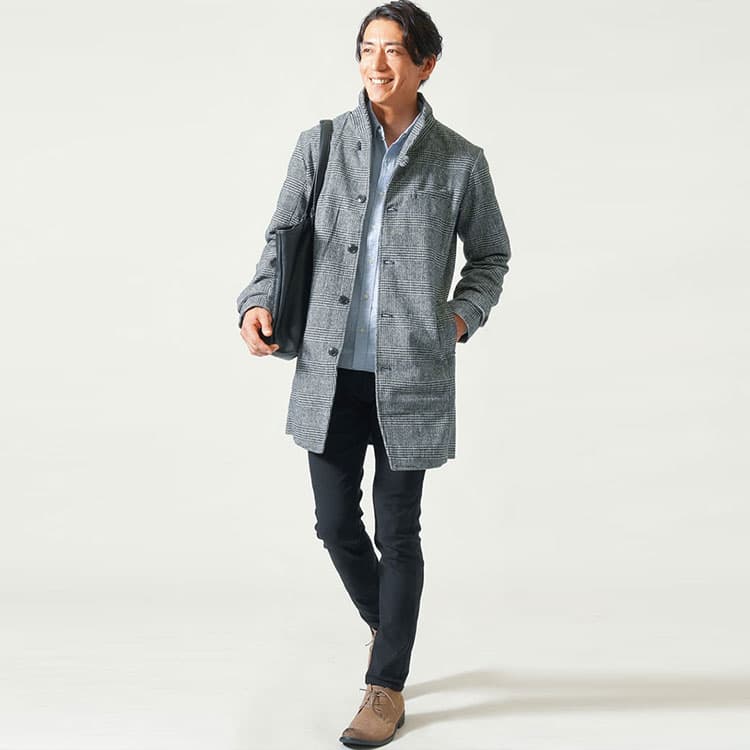 40代メンズにおすすめのスプリングコートのコーデ