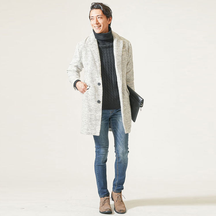 30代メンズにおすすめの忘年会・新年会シーズンの服装の例