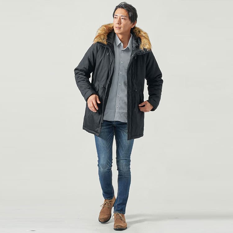 30代メンズにおすすめの冬の飲み会コーデの例