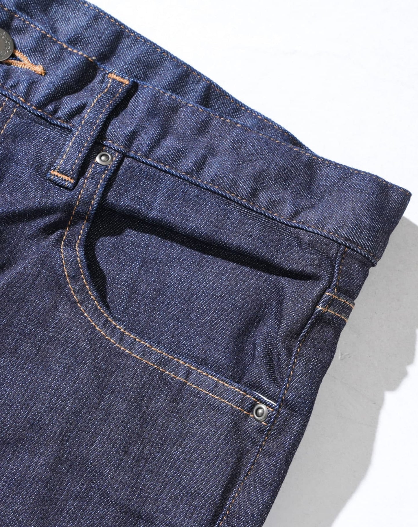 日本製 ハイブリッドストレッチデニムパンツ